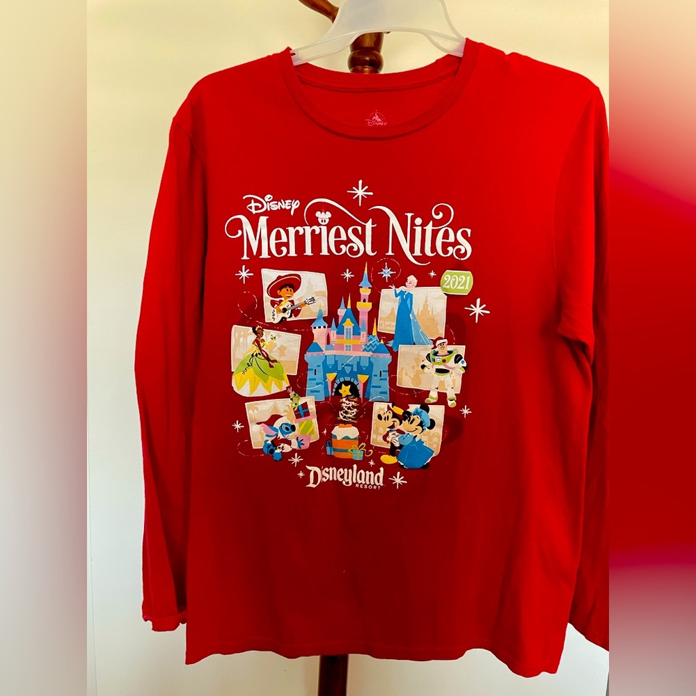 2021 Disneyland Merriest Nites long sleeve shirt